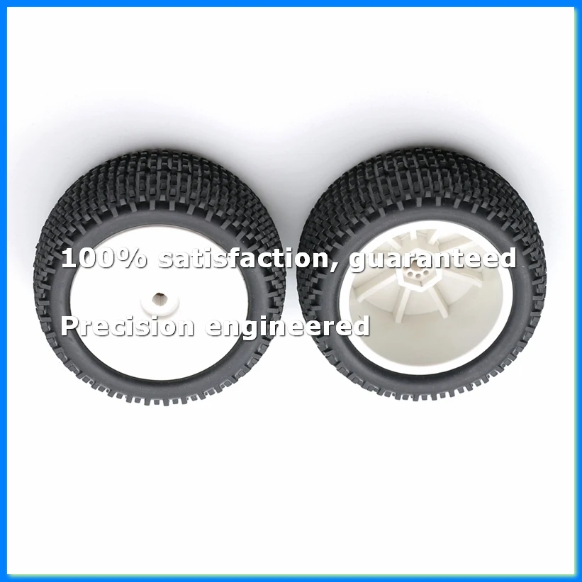 

4Pcs 90Mm 1/10 RC Off-Road Car Rubber Tires Wheels Tyres for 144001 144010 124019 104001-SPMI