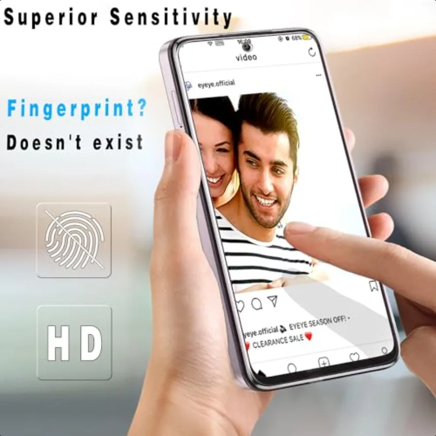 Slanku Confezione da 3 Vetro Temperato per Moto G Stylus 5G 2024 Protezione Dello Schermo Sensibilità Tattile Resistente ai Graffi Custodia Senza Bolle Fr