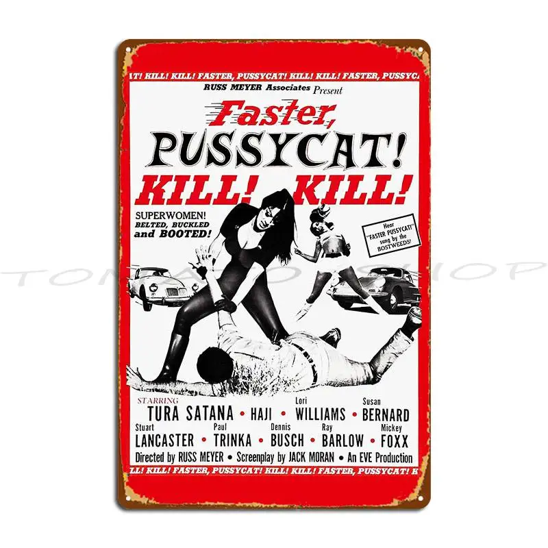 Ilsa The Wicked Warden Metal Plaque Poster Wall Cave Garage Painting Garage Decoration Customized  Tin Sign Poster