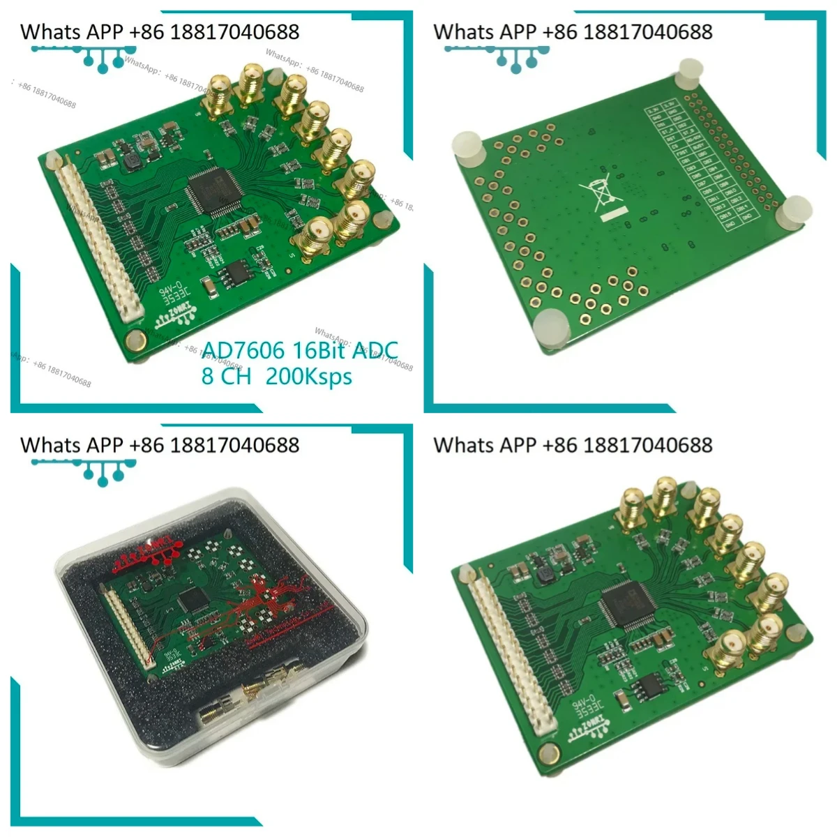 AD7606 data collection | Synchronous Sampling Module 16Bit/200KSps ADC Module, External Reference