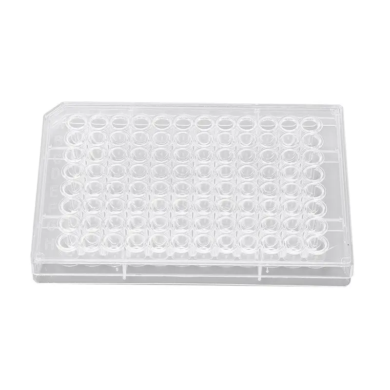 30Pc Tissue Culture Plate 96 Well Clear Polystyrene Cell Growth Culture Plate With Plastic Lid Laboratory Biology Room B