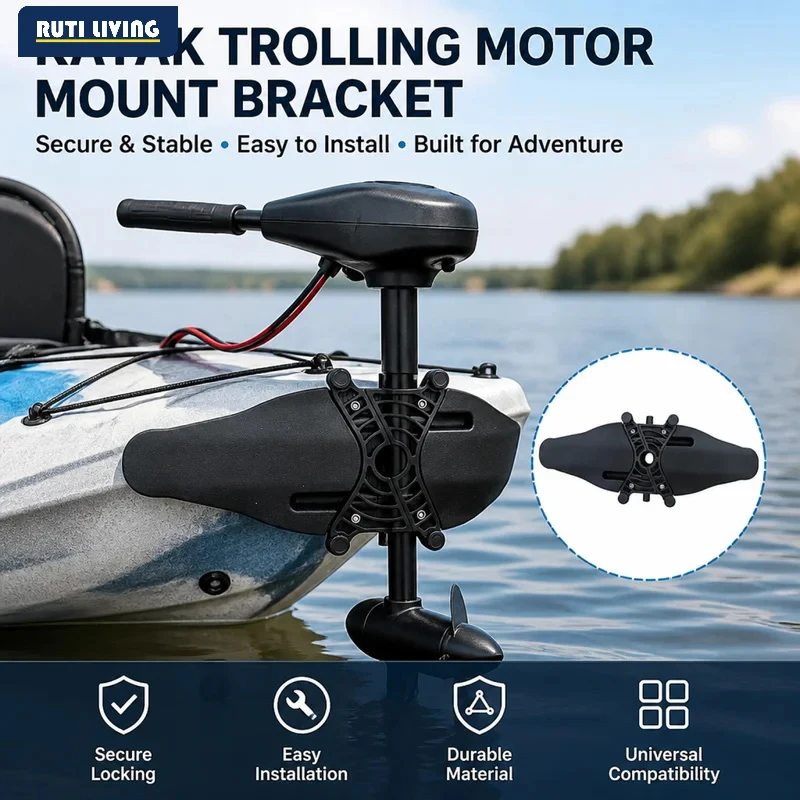 Kayak Electric Propeller Motor Mount Bracket High Performance Durable Professional Portable Spare Parts Easy to Install Premium
