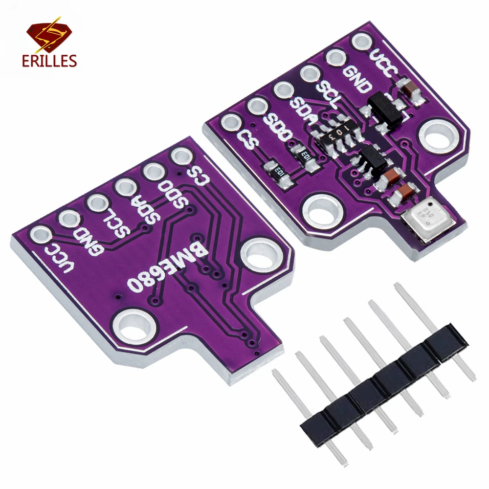 New BME680 Digital Temperature Humidity Pressure Sensor CJMCU-680 High Altitude Sensor Module Development Board