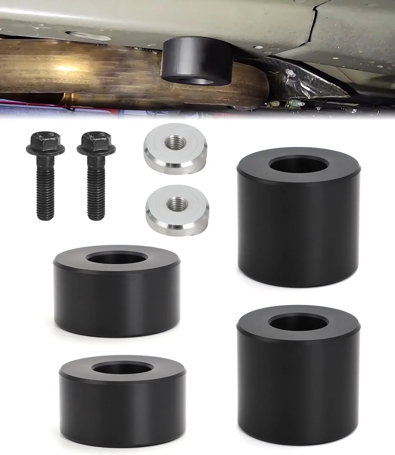 

Lifting Jack Pad Front & Rear Jack Pad Kit for Dodge Challenger Charger Magnum HellCat 300 2008-2016 Lift Pads Jack Stands Pucks