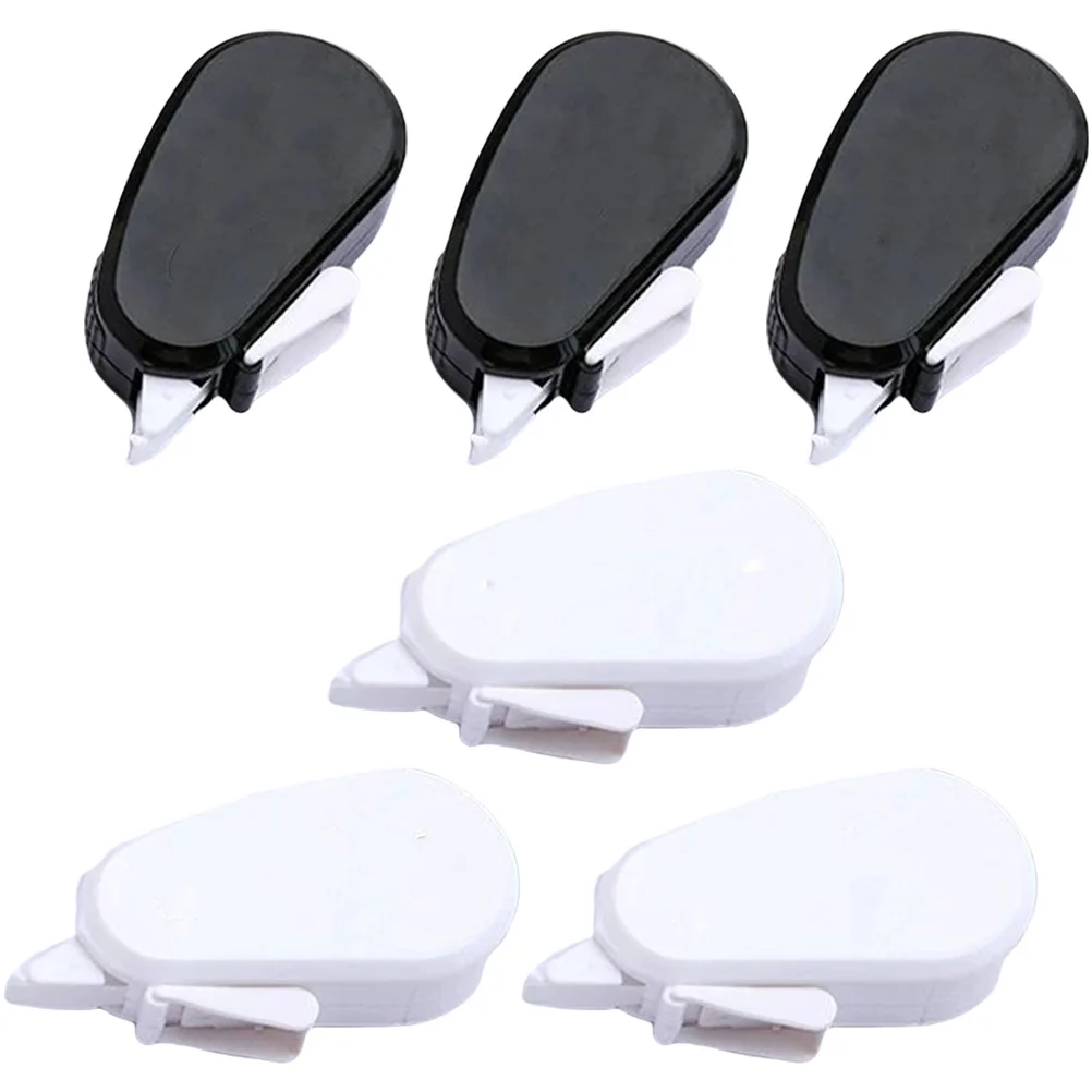 

6Pcs Correction Tape White Mini Compact Correction Tape for Kids Students Portable Adhesive School Stationery Supplies
