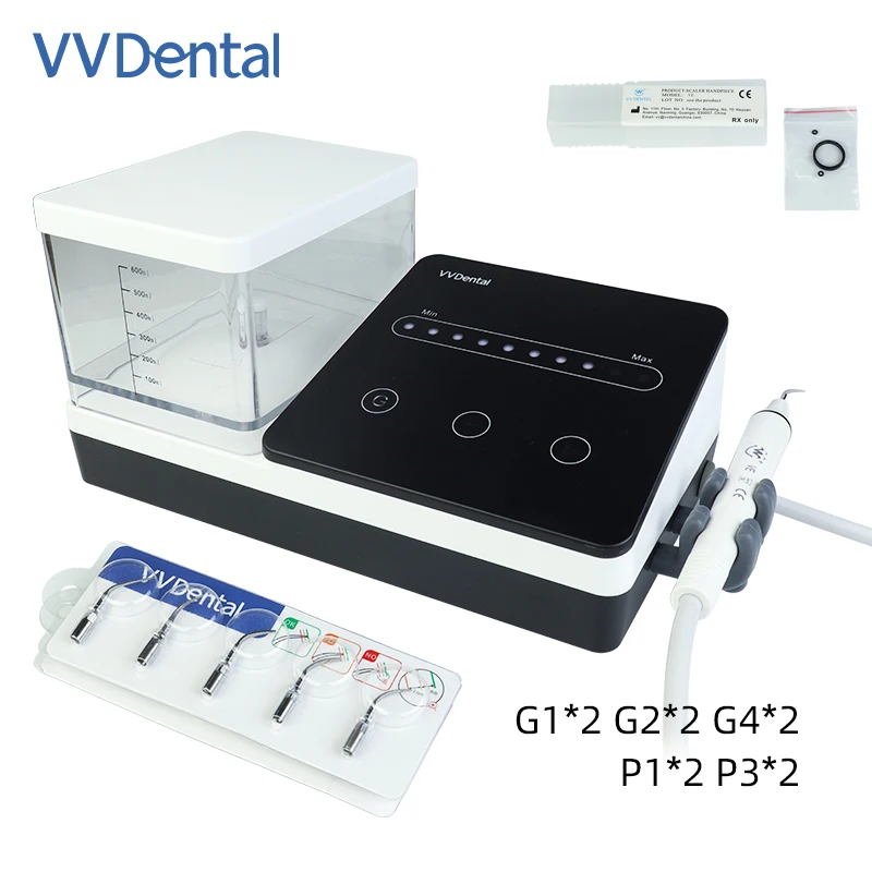 VVDenta Ultrasonic Washing Machine Calculus Plaqu Periodontal disease pulpitis removal  VET W7 with 10pcs ​