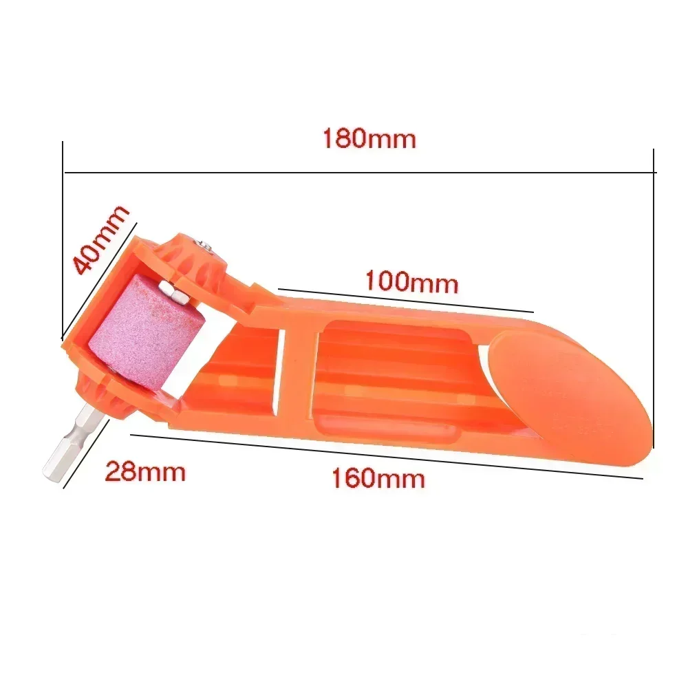 Imagem -05 - Ferramenta de Moagem de Roda de Corindo Afiador de Broca Portátil Twist Drill Bit Sharpening Machine Azul ou Laranja 212.5 mm