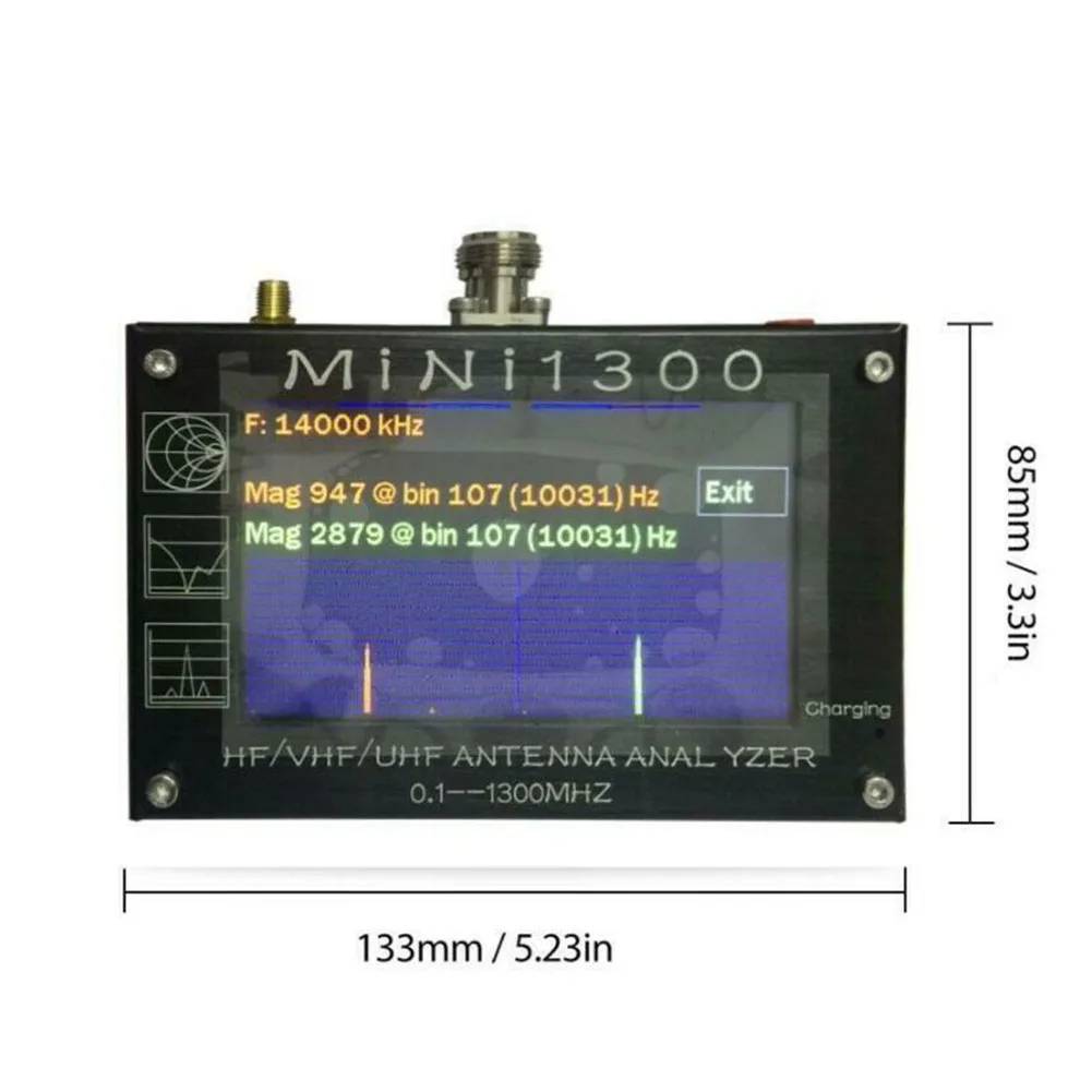 1pc Antenna Analyzer Meter Tester Mini1300 4.3