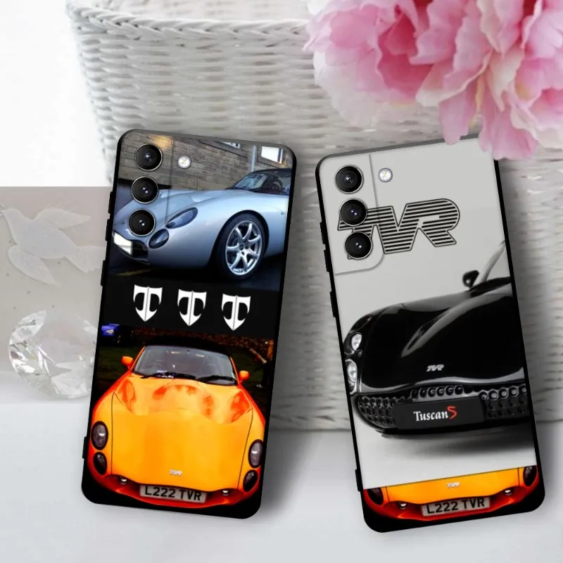 U.K.Tuscan Tvr Sportwagen Telefoon Hoesje Voor Samsung Galaxy S22 23 21 S20 Fe Ultra S10 S9 S8 Plus S10e Note 20Ultra 10Plus Cover