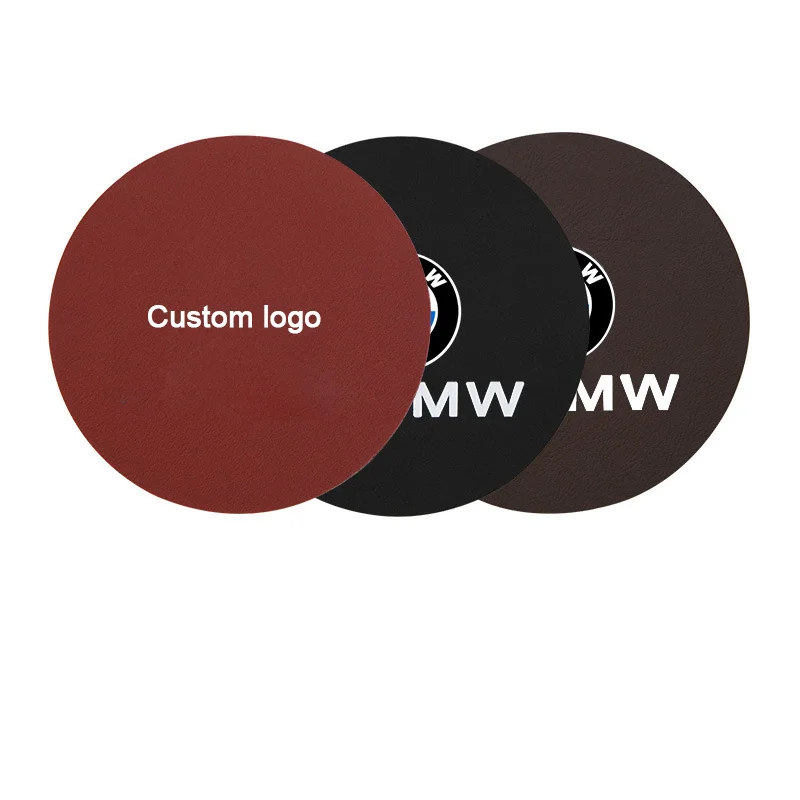 ل BMW M الرياضة 6GT X1 X2 X3 X4 X5 X6 G05 F16 F86 F15 F85 E71 G01 G20 G30 F90 G11 G12 كوب ماء المضادة للانزلاق وسادة جلدية الأخدود