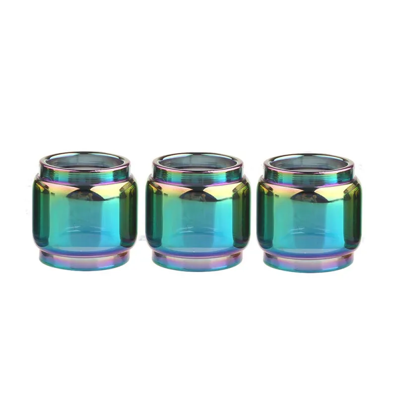 5PCS YUHETEC Rainbow Bubble เปลี่ยนถังแก้วสำหรับ EHPRO มี X RTA/Nunchaku 2