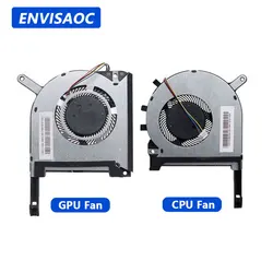 Ventilador de refrigeración para ordenador portátil, Enfriador de CPU para ASUS FX95G, FX95D, FX96G, FX86F, FX86S, FZ86F, ZX86, FX705G, FX706, FA706, FX505D, FX505DU, FX506L, FA506I