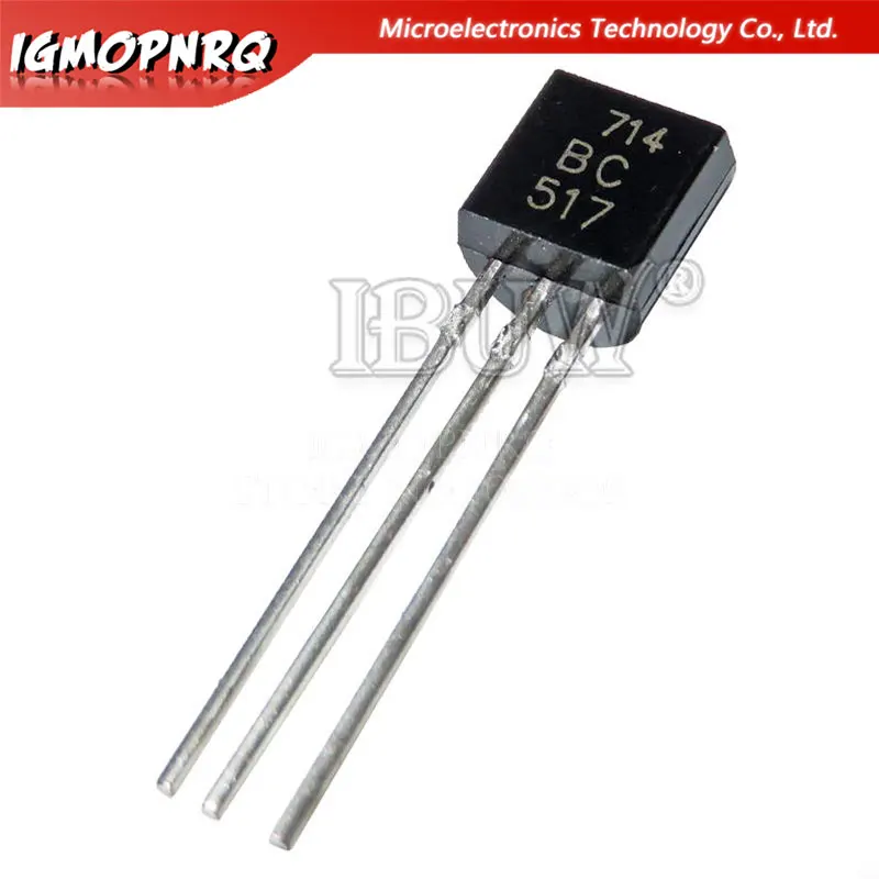 100PCS BC550B BC560B BC550C BC560C BC516 BC517 BC550 BC560 BC517 TO-92 TO92 TRANSISTOR