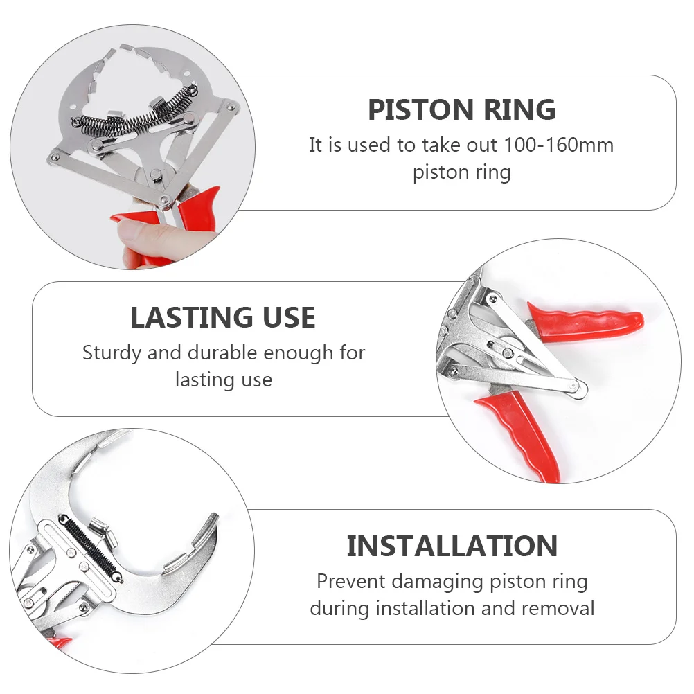 Piston Ring Removal Pliers Remover Quick Installer Portable Air Compressor Disassembly Expander Tool