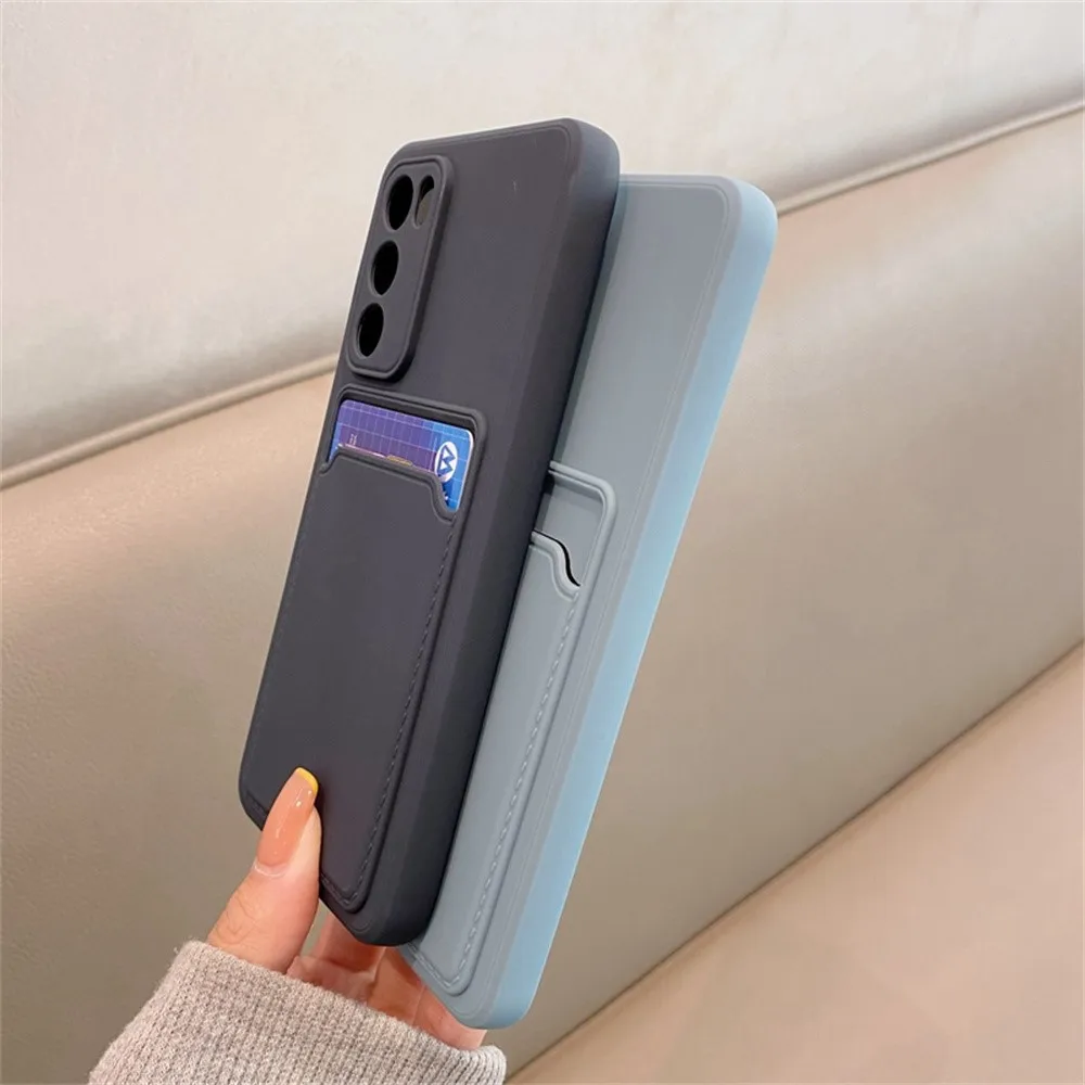 TPU Soft Silicone Card Slot Wallet Case For SamSung S24 S23 S22 S21 S20 FE Plus Ultra Note 20 A54 A34 A24 A15 A25 A35 A55 4G 5G