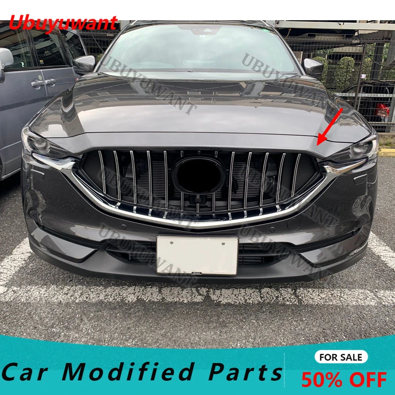 Für MAZDA CX-5 CX5 CX8 CX-8 2017-2020 Auto Front Renngitter-Abdeckung Zubehör Karosserie-Kit
