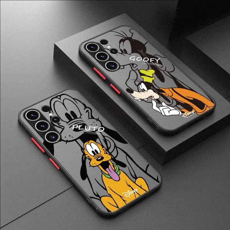 Disney Mickey Wonderful House Matte Case For Samsung Galaxy S24 S22 S23 S20 S21 FE S10 Plus Capa Note 20 10 Lite Phone Fundas