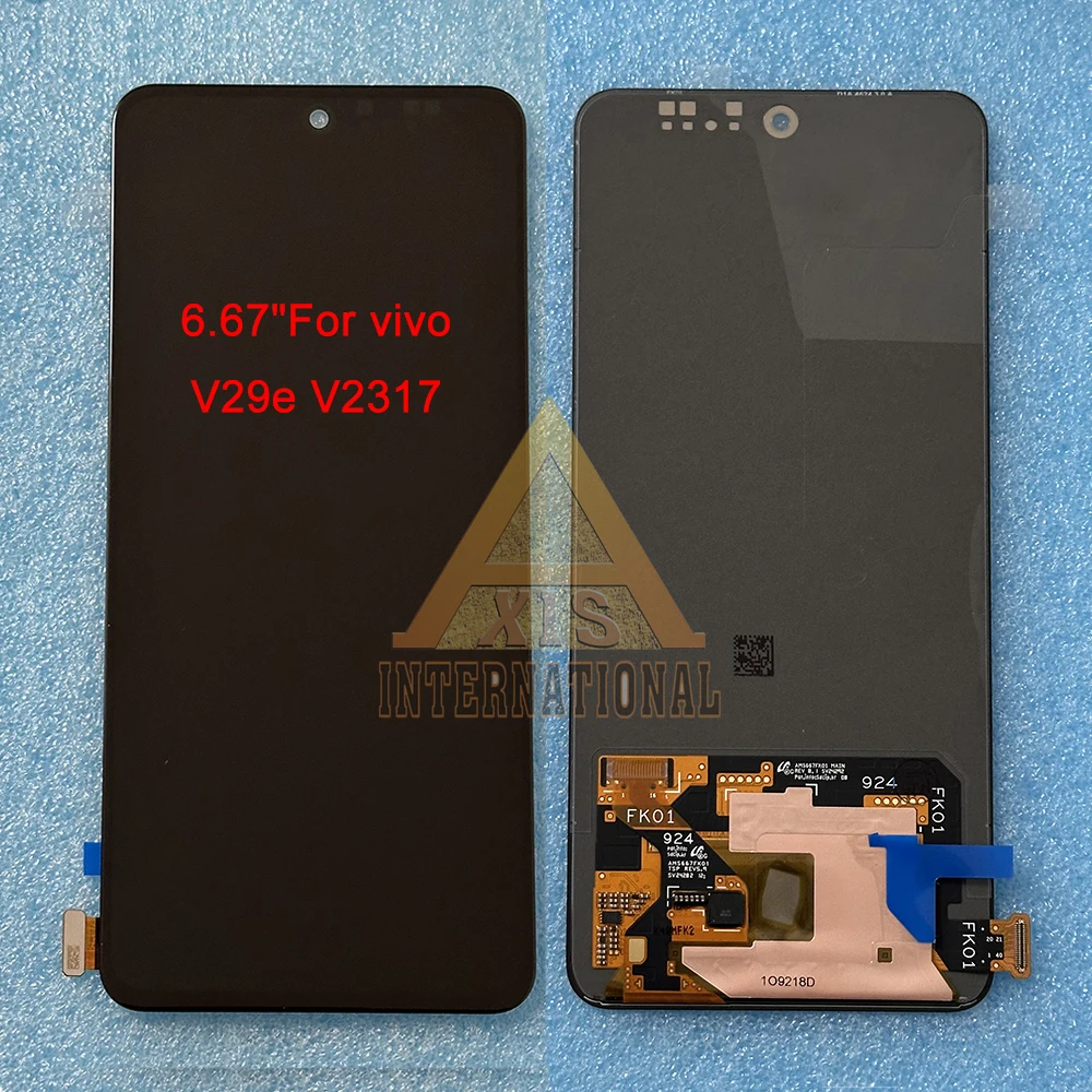 Original AMOLED For Vivo V30 V2318 LCD V30E V2339 V30 Pro Display V30 SE Screen For Vivo V29 5G V2250 V29 Pro V2251 V29e Frame