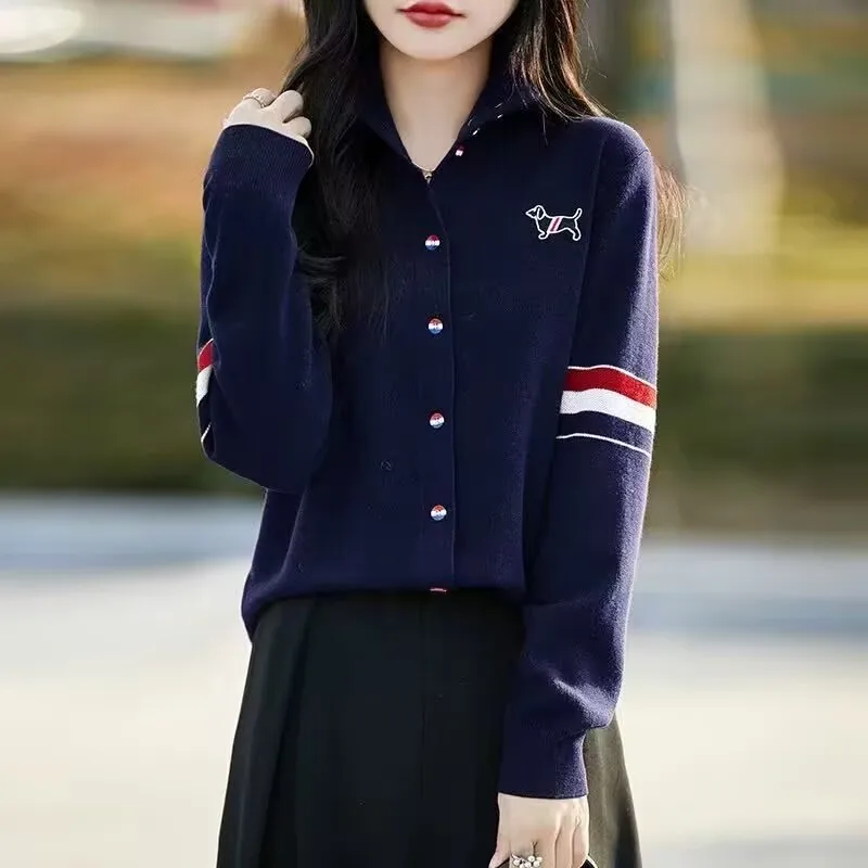 Women's golf clothing 2025 Spring/Summer/Autumn Fashion Golf long-sleeved knitted top Women's golf clothing