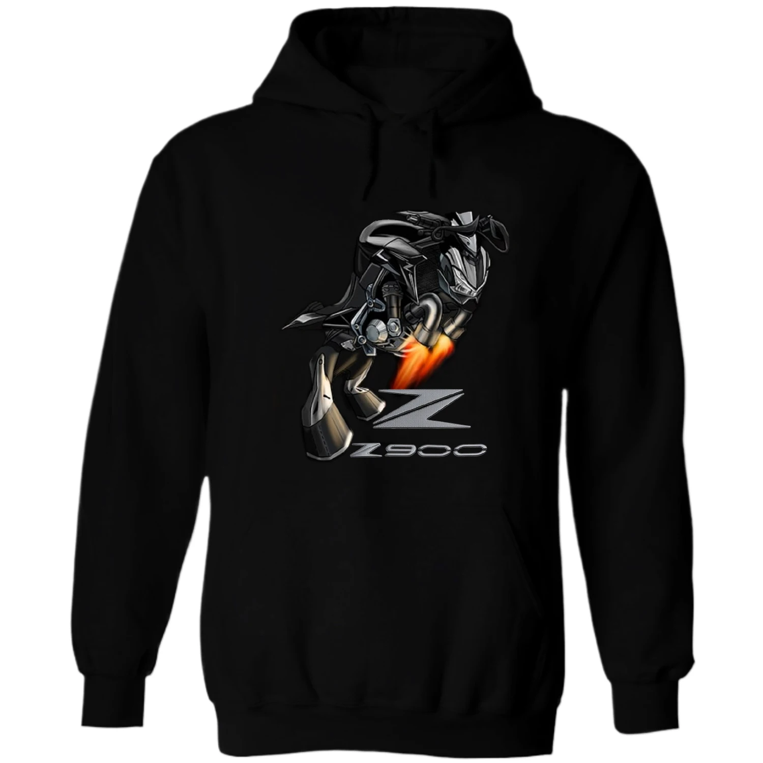 Classic Japanese Motorcycle Z900 Bull Inspiration Pullover Hoodie New 100% Cotton Comfortable Casual Mens Sweatshirt Streetwear