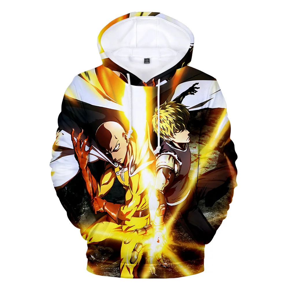 Men Women Casual Sweatshirt Japanese Anime One Punch Man Saitama Oppai Cosplay Costume Boys Girls 3D Kids Printed Funny Hoodie