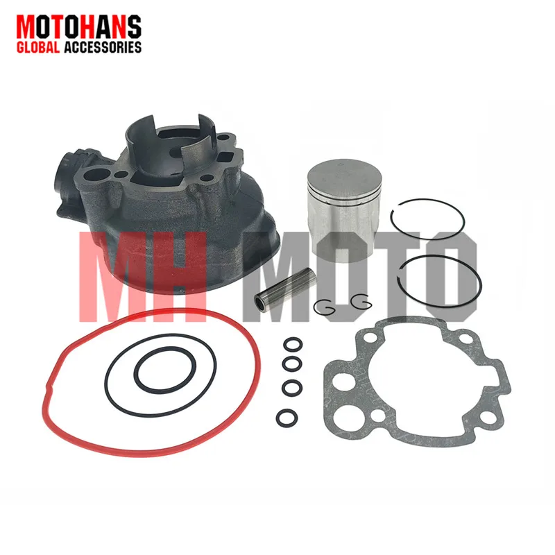 49MM BORE CYLINDER KIT MOTORCYCLE PARTS FOR 50CC APRILIA CLASSIC 92-99 EUROPA 91-92 PEGASO 92-94 RS 50 91-98 RX 3 - 5 MARCE91-94