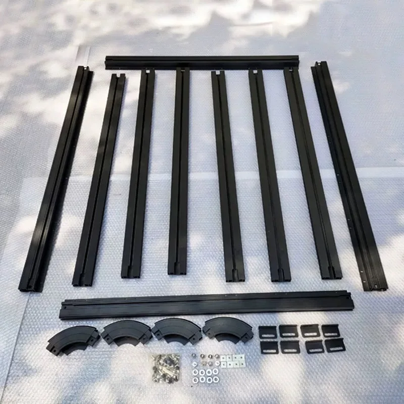 Flying Wing 4x4 Universal Aluminum Alloy Cargo Basket Roof Rack SUVs Crossovers Compatible Jimny FJ Cruiser 4runner For Range Ro