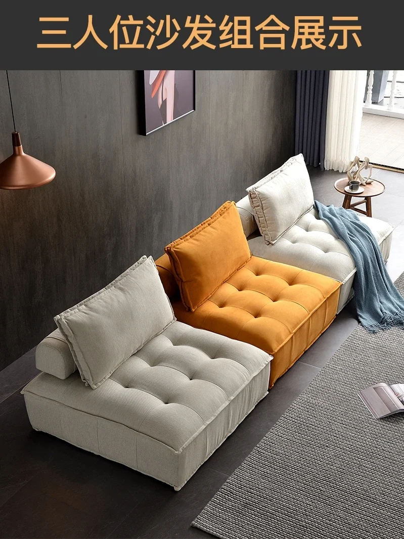 Balcone Piccolo appartamento Soggiorno Combinazione Internet Celebrity Doppio modulo minimalista quadrato