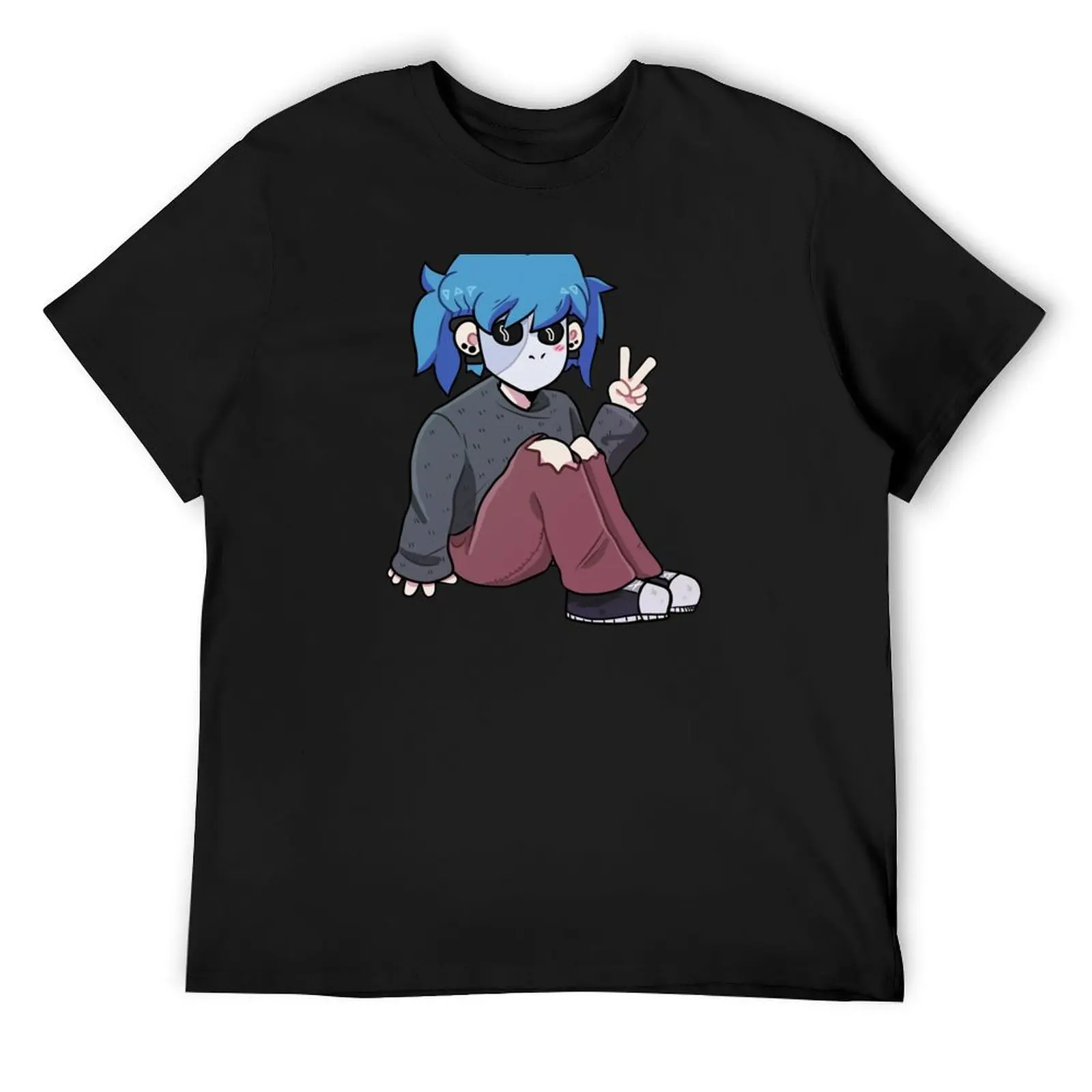 Chibi Sal T-Shirt blue archive graphic shirts quick drying anime clothes mens vintage t shirts