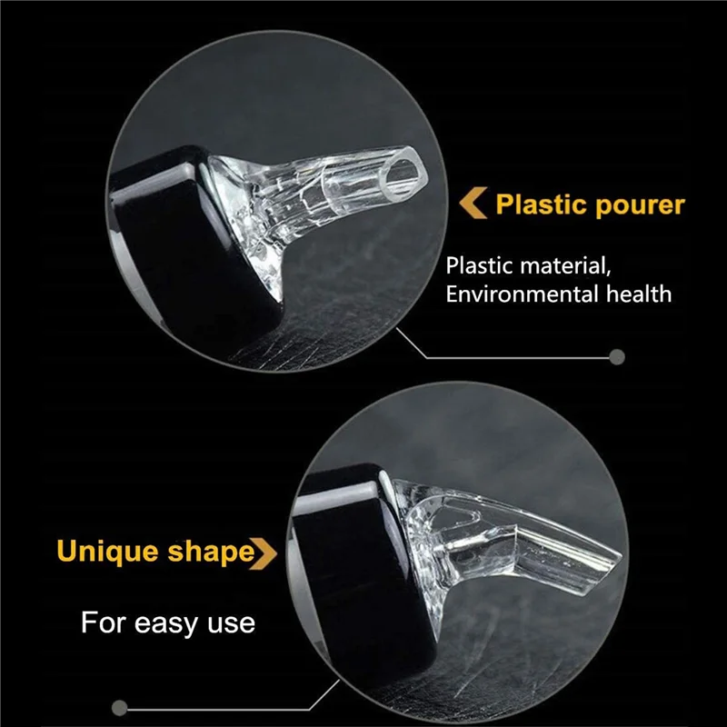 ABWR-16 Uds. Vertedor de botellas medido automático de 1Oz-medidor de espíritu vertedor bebidas vino dispensador de cócteles herramientas de Bar para el hogar