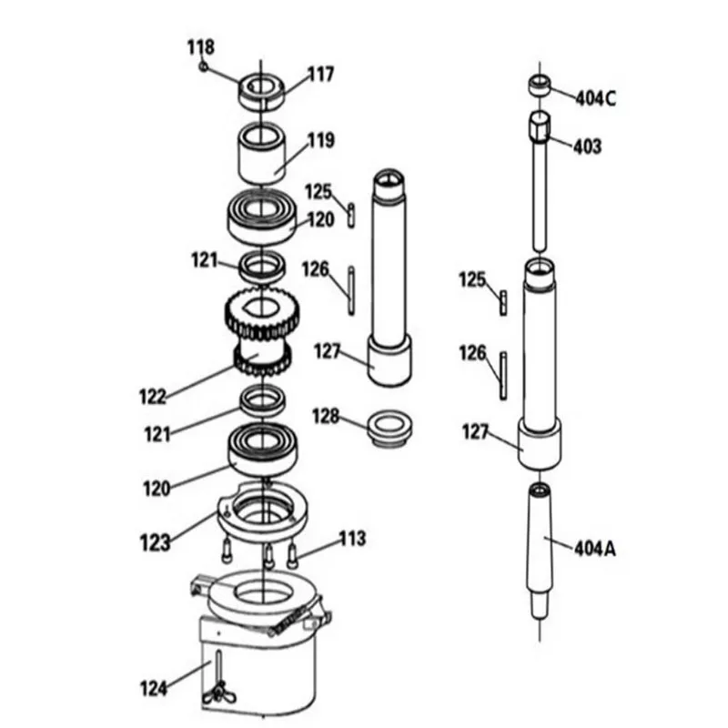 High&Low Transmission Gear CJ0618&JET BD-6 Mini Lathe T29xT21&T20xT12 Spindle Duplicate Double Gear