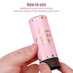 Konfetti -Kanone zum Feiern, Handkanonen, Feuerwerk, Abschluss, Weihnachten, Geburtstag, Hochzeitsfeier, 5pcs 12 Hauptverkaufskanone - №7