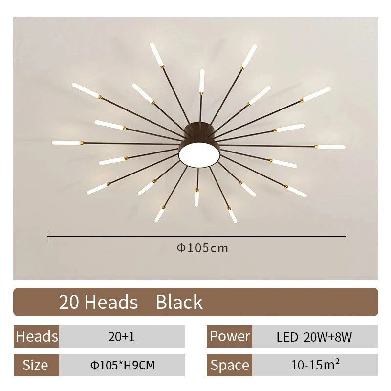 Black 20-1 head