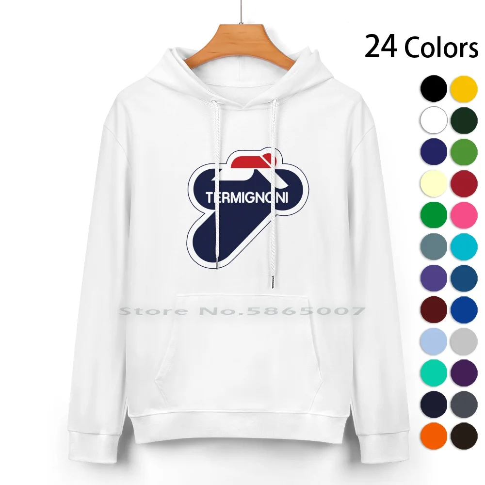 Trmi Goni Essential Pure Cotton Hoodie Sweater 24 Colors Termignoni Motorcycle Superbike Racing Sbk Foto Corse Race Ngk 100%