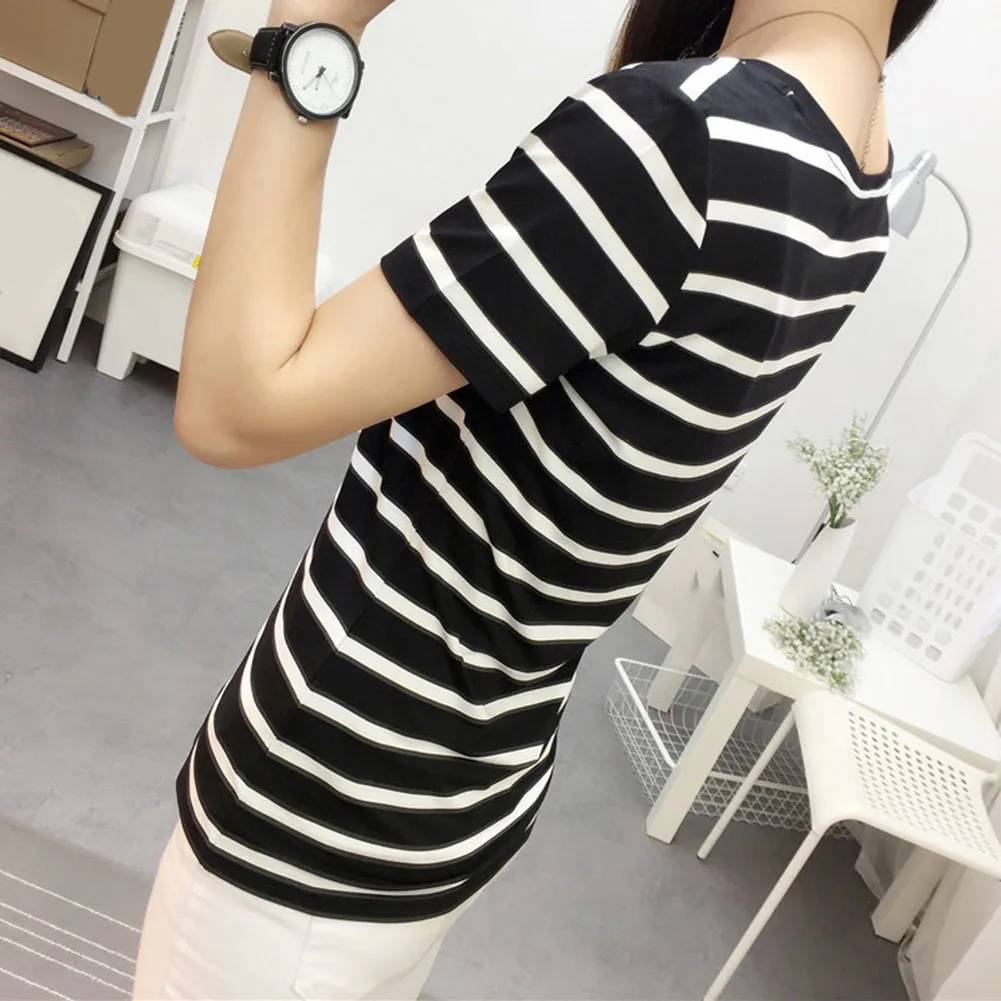 일상복을위한 세련된 여성 탑 여성용 티셔츠 루즈핏 v 넥 티셔츠 외출을위한 세련된 캐주얼 셔츠 캐주얼 탑