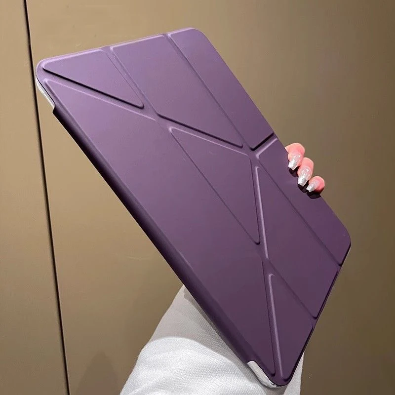 Case Magnetic for iPad Air 12th 11th 11 4 5 10th 10.9 9.7 Cover iPad 7th 8th 9th Gen 10.2 3 10.5 With Y-Shaped Fold Clasp Funda