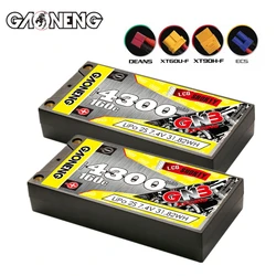 GNB 2S 7.4V 4300mAh 160C/320C bateria Lipo dla 1:12 1/12 RC samochody wyścigowe cztery łodzie terenowe części 7.4V akumulator