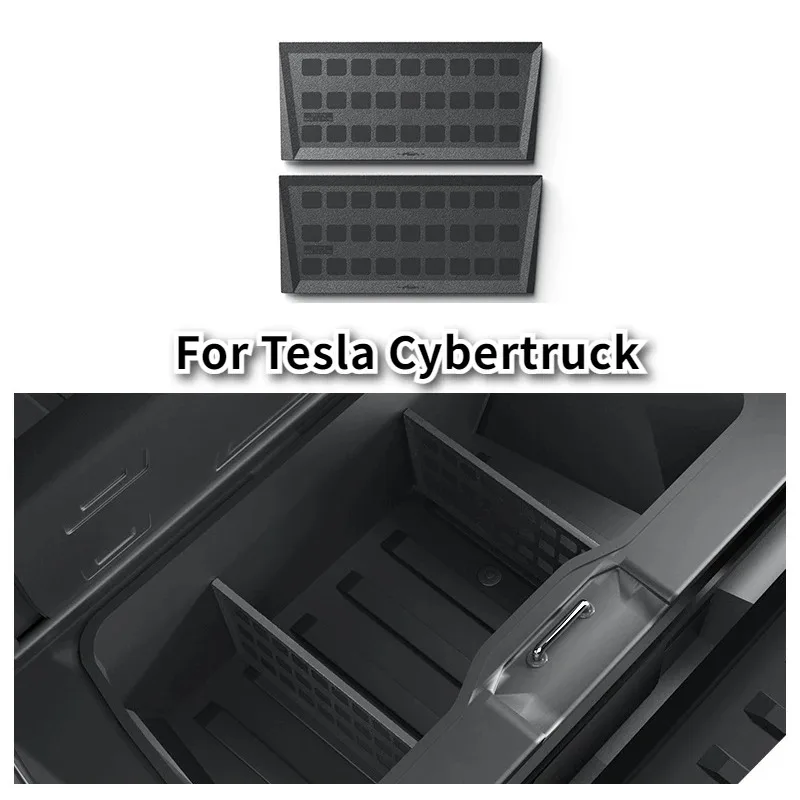

Разделительная перегородка для нижнего отсека кузова Tesla Cybertruck 2024-UP, органайзер для грузового отсека, аксессуары для интерьера