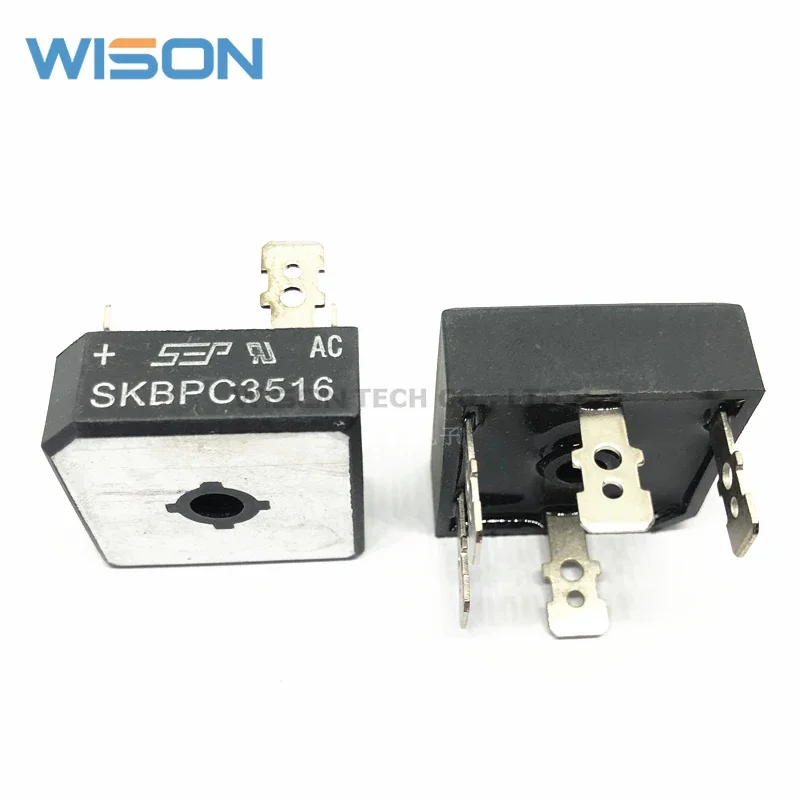 

10PCS/LOT SKBPC3516 FREE SHIPPING NEW AND ORIGINAL three-phase bridge rectifier 35A / 1600V