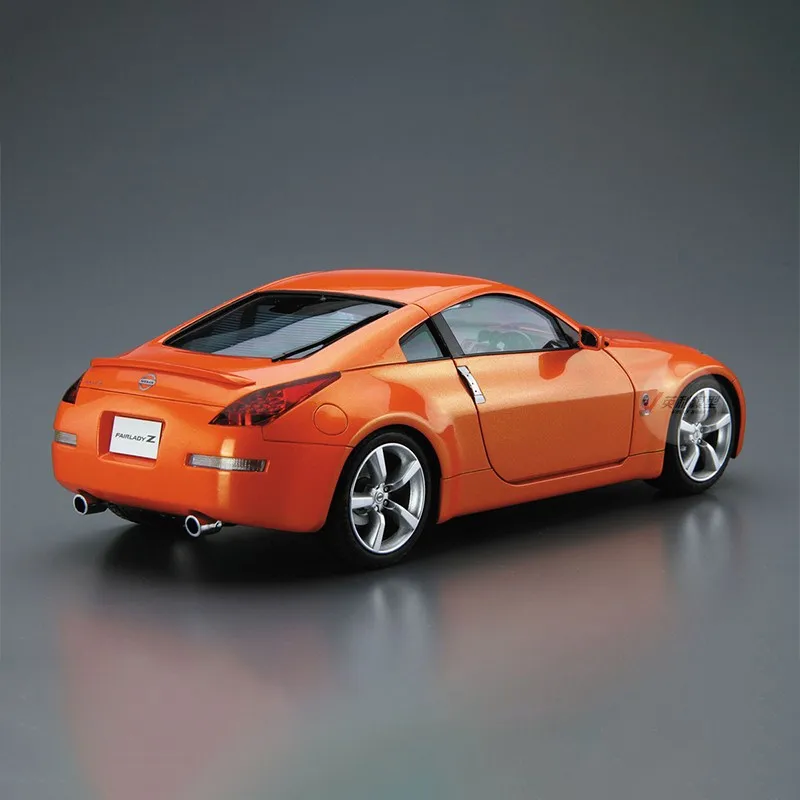 Aoshima-Kit de modèle de voiture assemblé statique, Nissan Z33 Fairlady Z Version ST 07, échelle 06369, 1/24