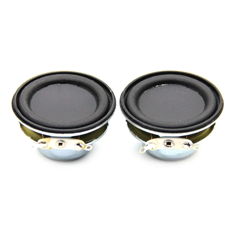 2 pçs alto-falante de áudio 4Ω 5w 40mm 1.5 Polegada alto-falante multimídia gama completa alto-falante diy som mini alto-falante para home theater