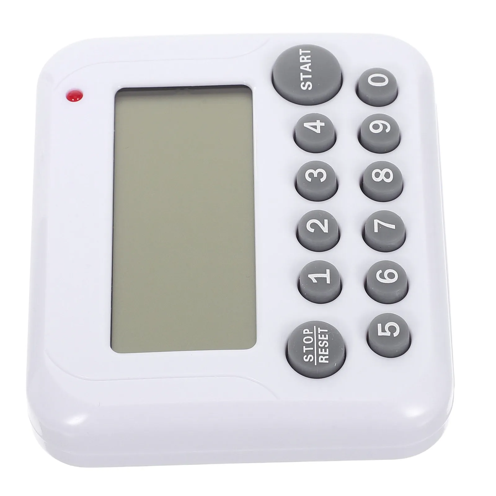 Digital Timer Useful LCD Screen Grey Button Large Display Loud Alarm Magnetic Ultra Thin Kitchen Cooking Count Down Up Clock