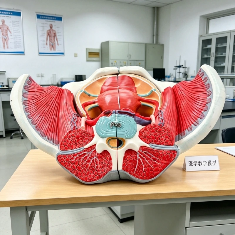  Detachable Female Pelvis Anatomy Model PVC Teaching Tool For Education Programs