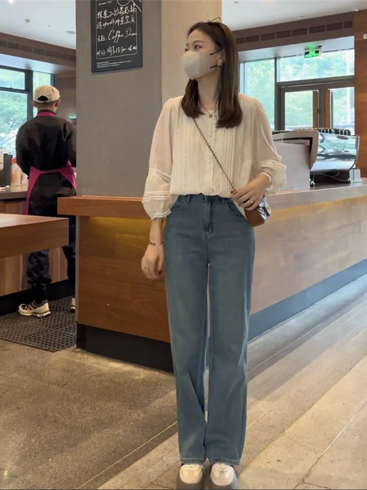Long Sleeve Shirts Womens Cott - Women Formal Blouses For Evening Wear ulasan dan harga