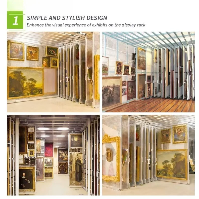 Custom Metal Mesh Art Push Bracket Carpet Fabric Carpet Bracket Decorative Painting Wall Display Stand