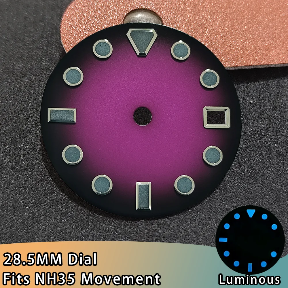 

NH35 Dial 28.5mm Dial Suitable For NH35 Movement High Quality 28.5mm NH35 Dial Accessories NH35 Watch Dial Accessories
