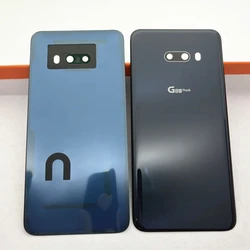 Задняя крышка батарейного отсека для LG G8X ThinQ G850EM LM-G850UM LMG850EMW, запасная часть, задняя панель, корпус