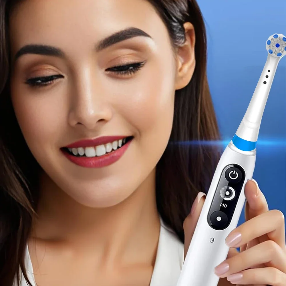 رؤوس فرشاة الأسنان البديلة المتوافقة مع فرشاة الأسنان الكهربائية أورال بي آي او 2 3 4 5 6 7 8 9 10 سلسلة فرشاة الأسنان الكهربائية