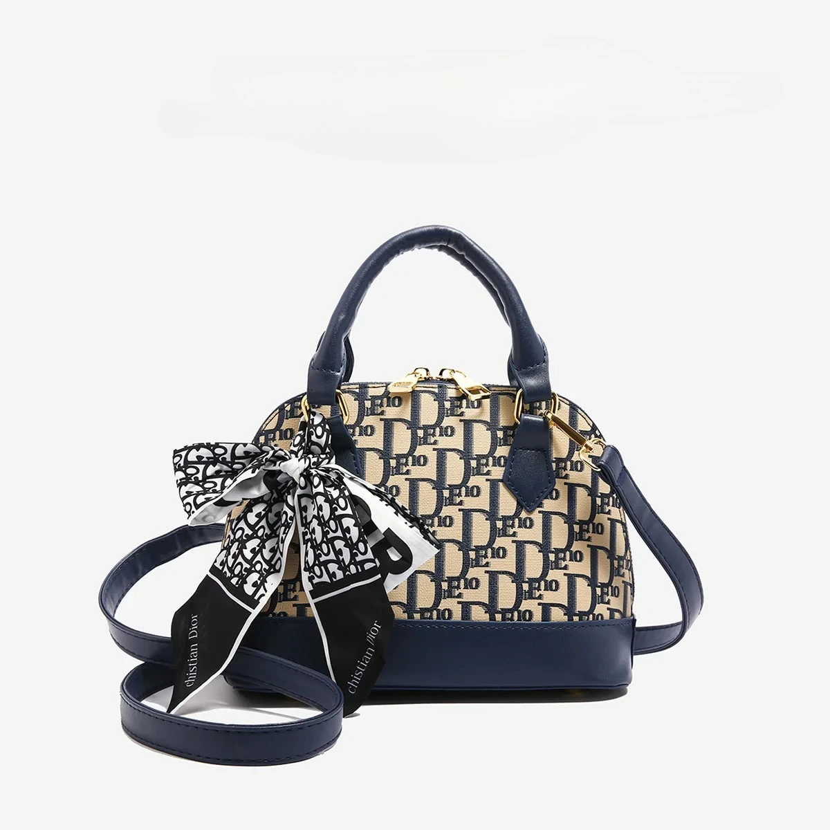 

2026 New Fashion Shell Bag for Women, Niche Printed Design, Versatile Shoulder & Messenger Crossbody Bag