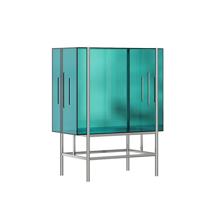 #Stainless steel acrylic shelf Nordic floor display rackagainst the wall Newspaper magazine rack Household display shelf Bookshe